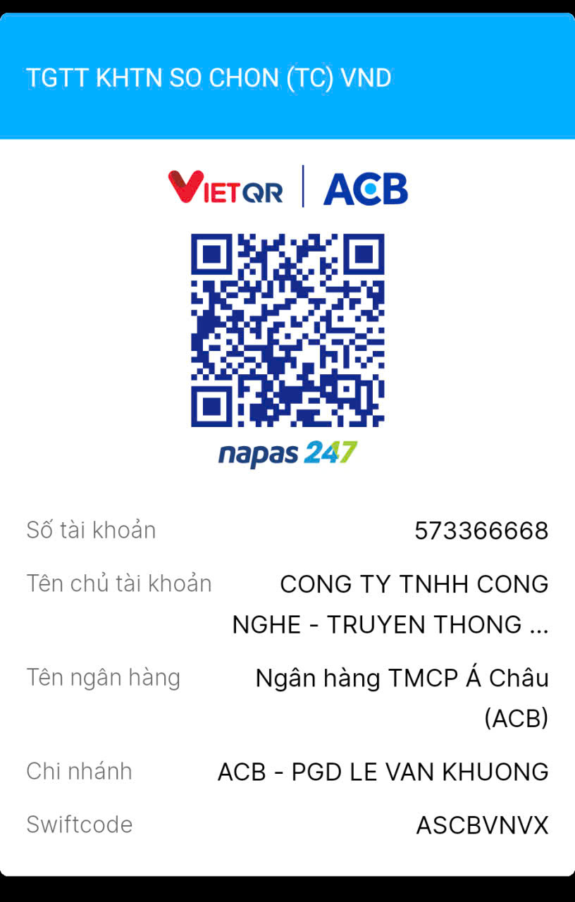 Tài khoản công ty